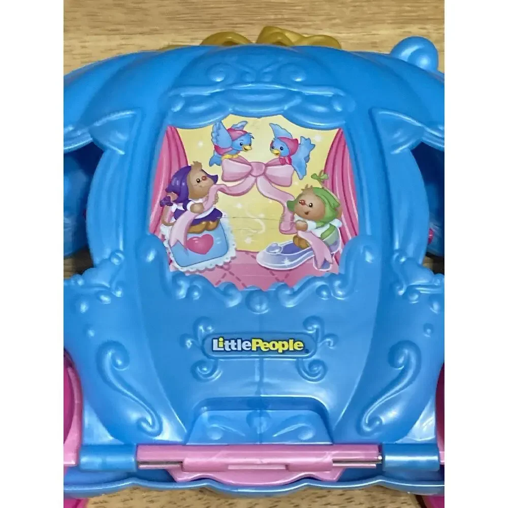Fisher‎ Price Little People Disney Princess Cinderella Fold 'n Go Carriage